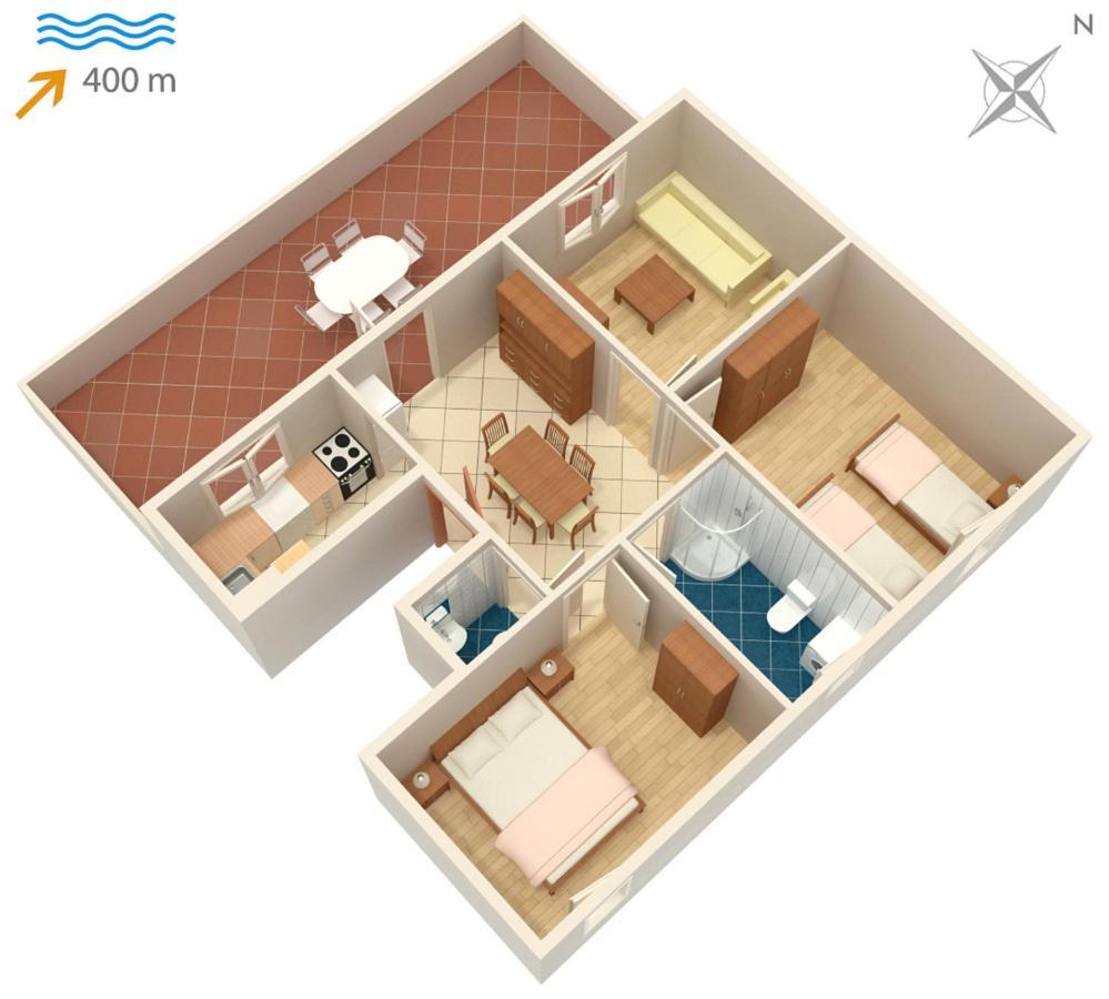 Apartments And Rooms With Parking Space Supetar, Brac - 5658 Eksteriør bilde